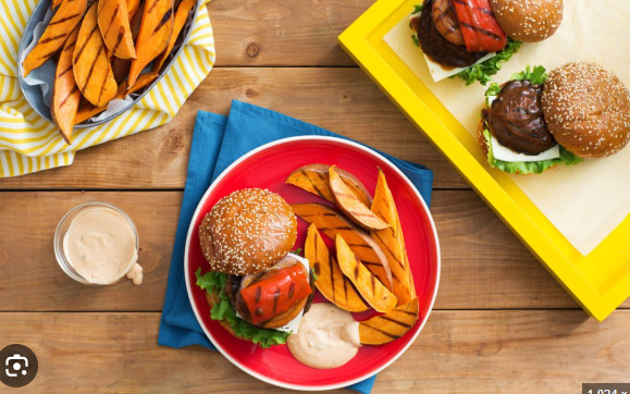 Portobello Mushroom Burger