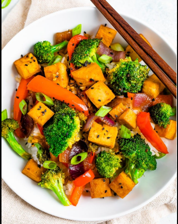 Vegetarian Tofu Stir-Fry
